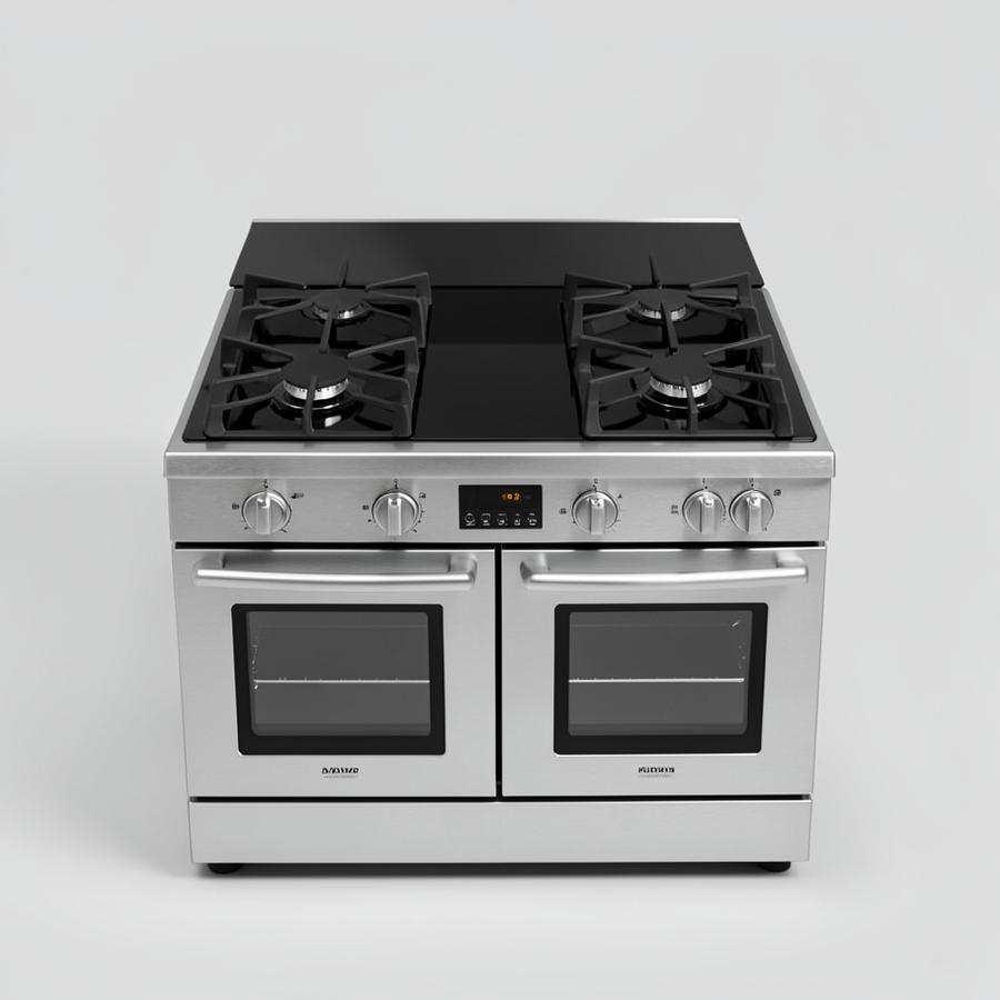 4-Burner Gas Cooker with Oven